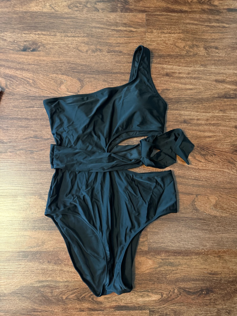 Aerie one shoulder one piece suit